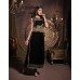 Black MASKEEN BY MAISHA DETAILED EMBROIDERED WINTER WEAR DESIGNER SUIT MK-1909